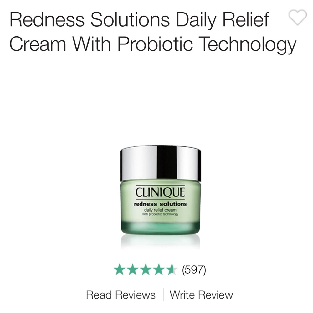 New,Clinique Redness Solutions Daily Relief Cream